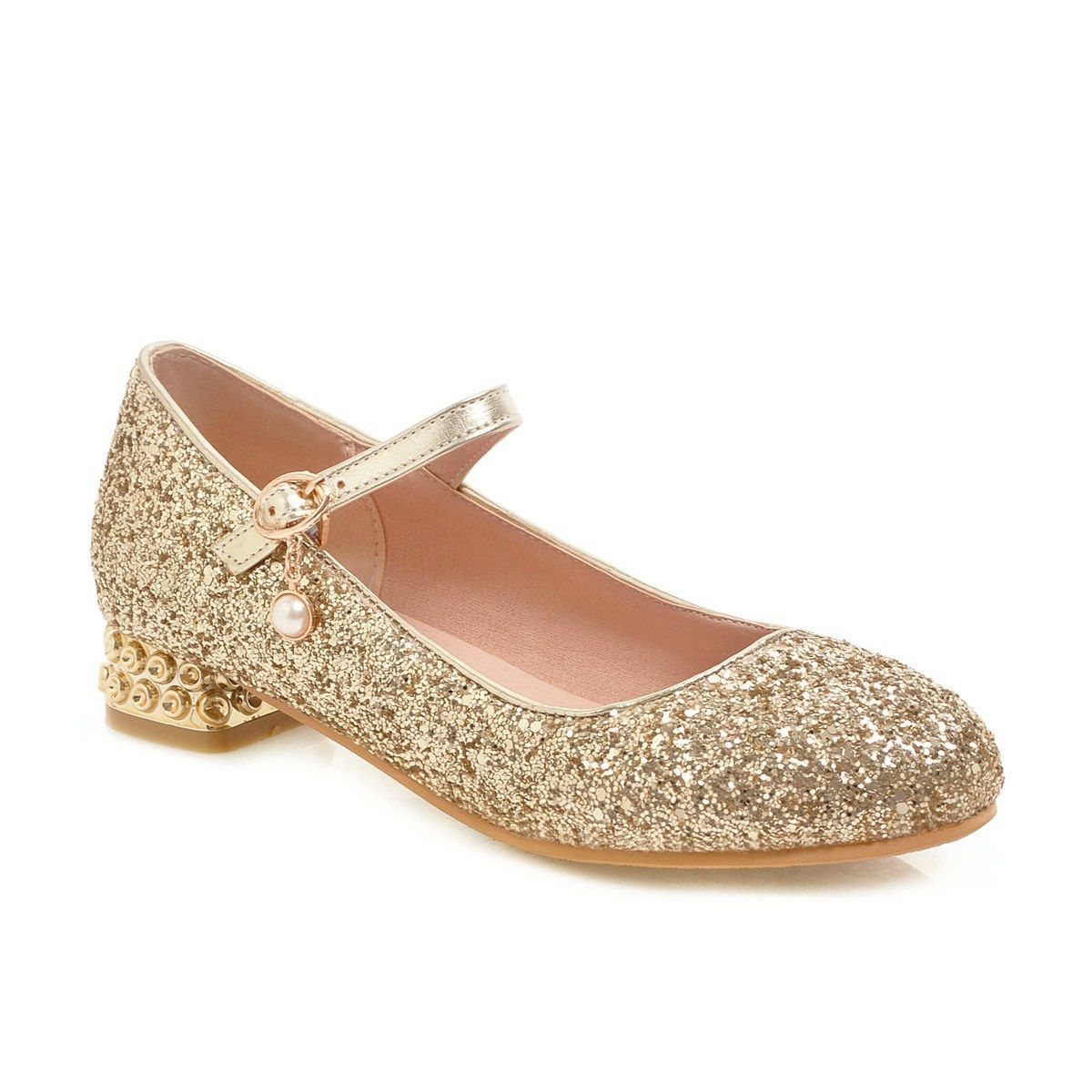 ladies silver mary jane shoes