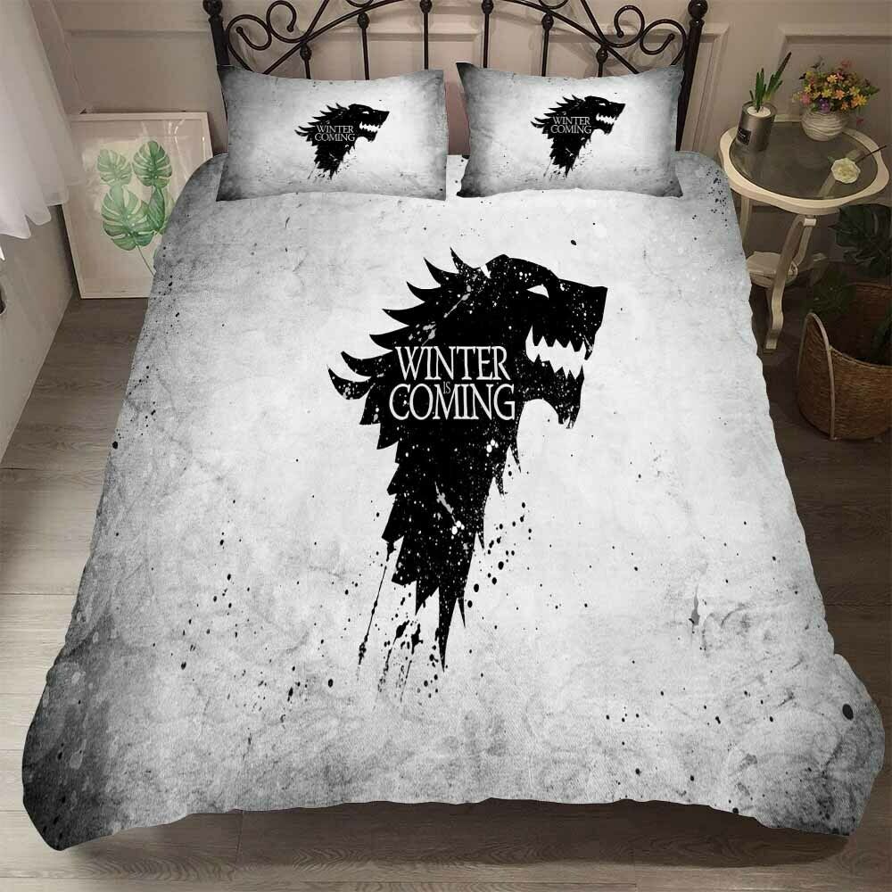 Abstract Monster Bedding Set Single Creative Fashionable Duvet