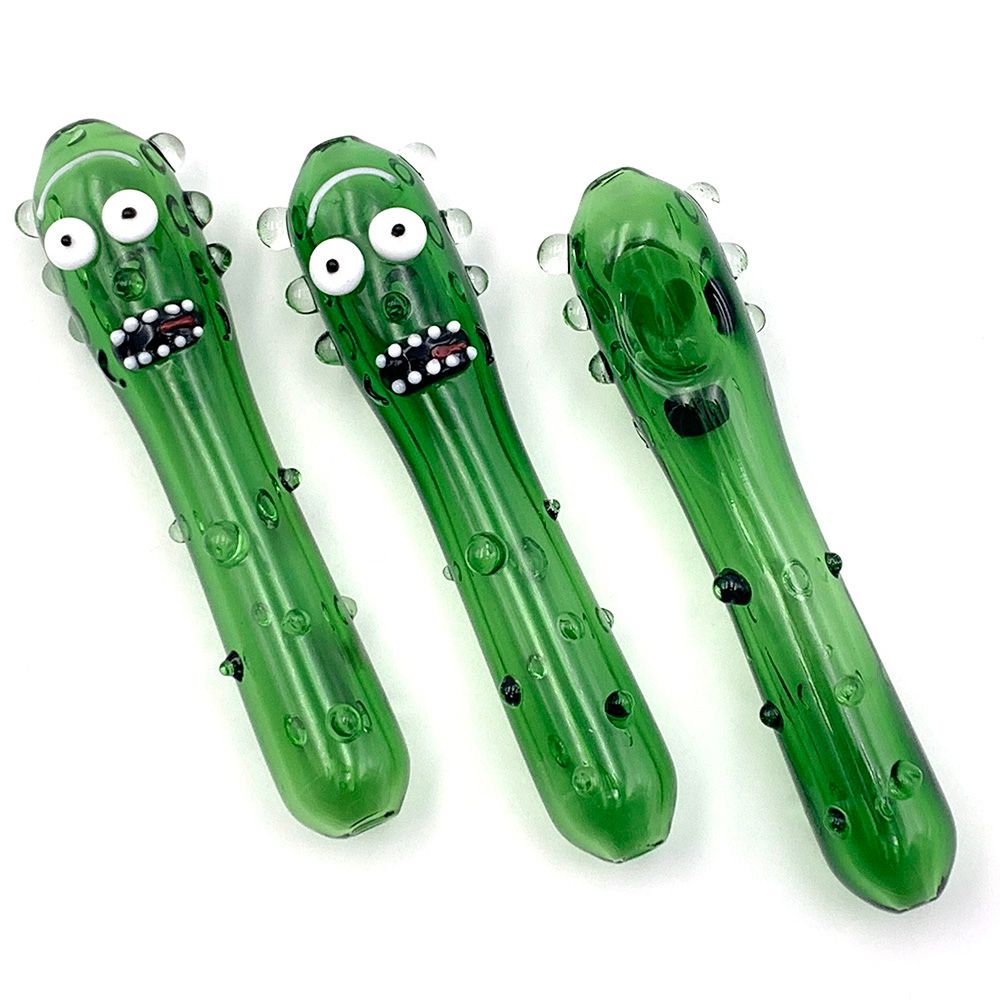 Best And Cheapest Smoking Pipes Wholesale Funny Cucumber Pickle Pyrex
