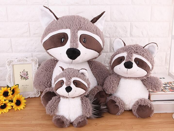 racoon plush toy