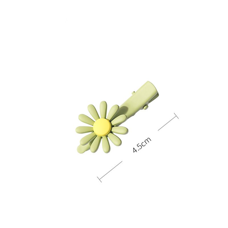 2pcs Women's Spring Fleur Pince à Cheveux Banane Clips épingles à Cheveux Cheveux Accessoires 
