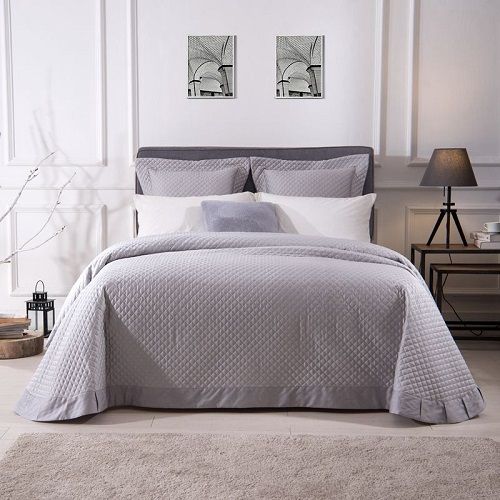 Red Bedspread Comforter Bedding Set 60S 