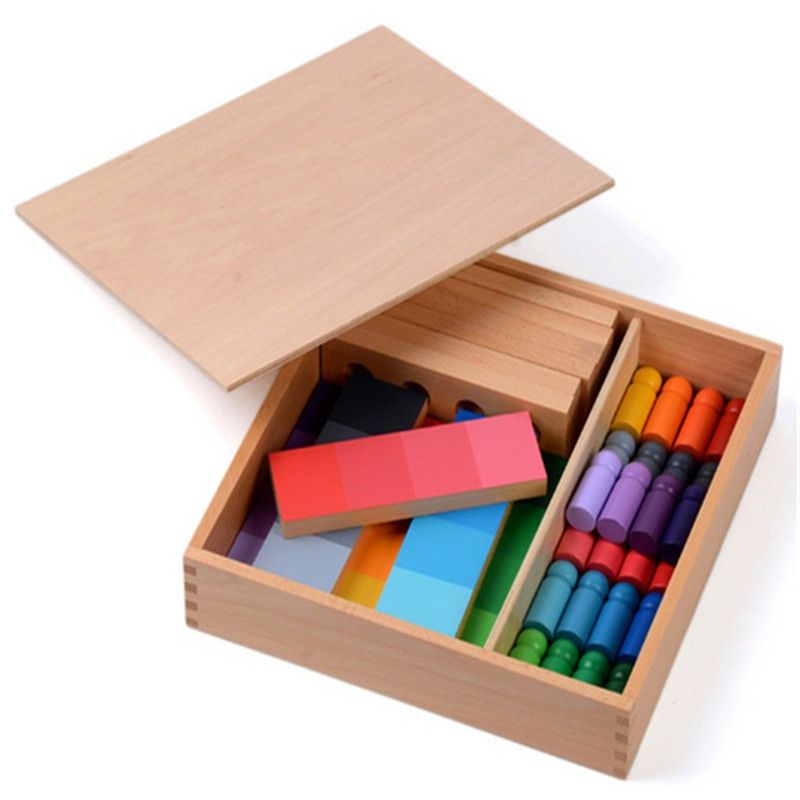 piezas madera montessori