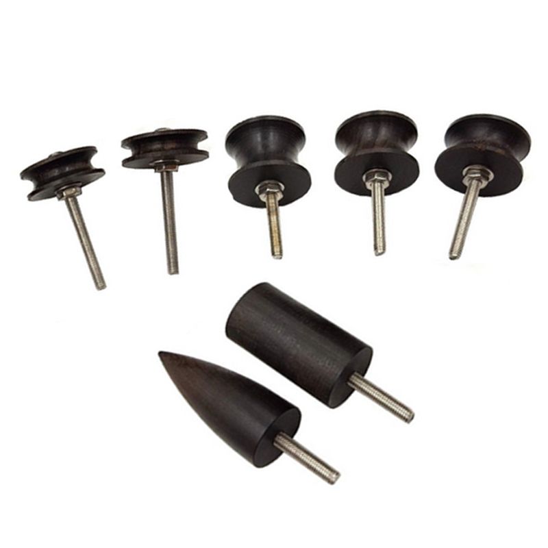 head DIY Tools Pointed tip Polishing Slicker Edge Burnisher Leathers Craft