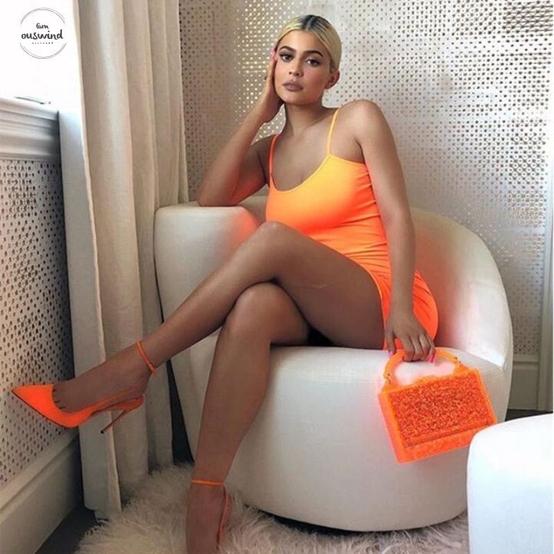 orange neon clothes