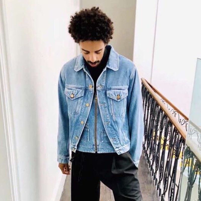 casaco de jeans