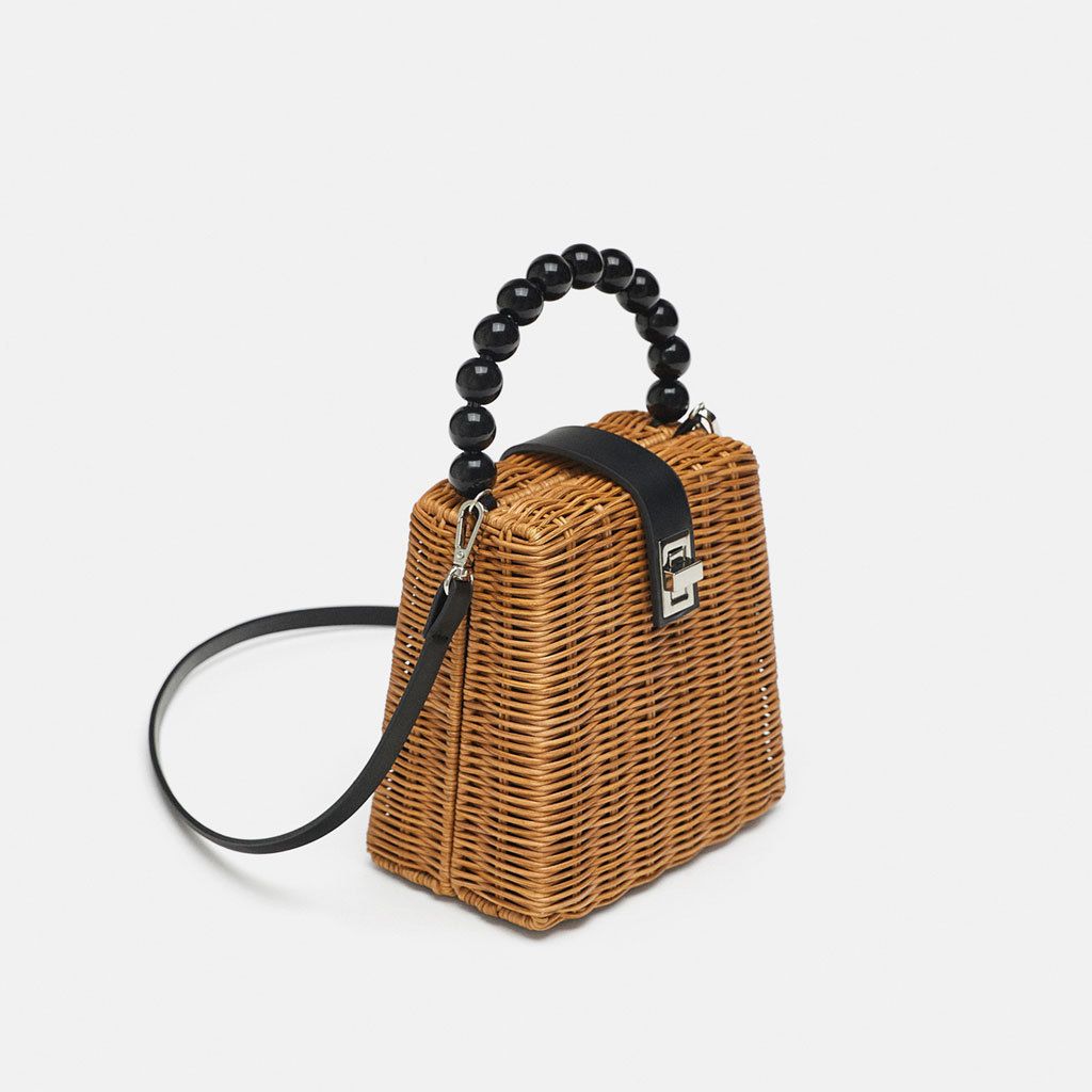 woven straw handbolsas