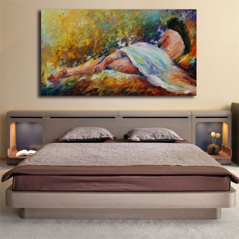 Nude Woman with Man Home Decor Room HD Canvas Print Picture Wall Art Painting Nude Woman with Man Home Decor Room HD Canvas Print Picture Wall Art Painting