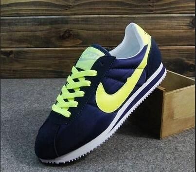 navy cortez shoes