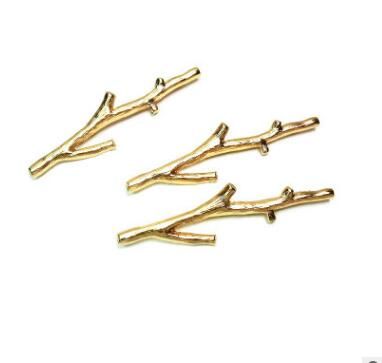 Golden Silvery Hairpins Sale Tree Branches Metal Women Girls Hair