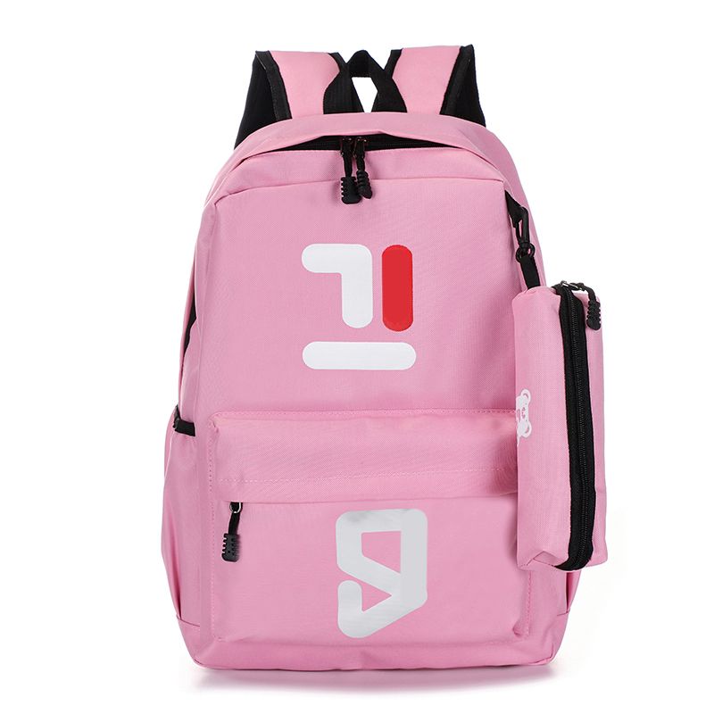 pink designer backpack