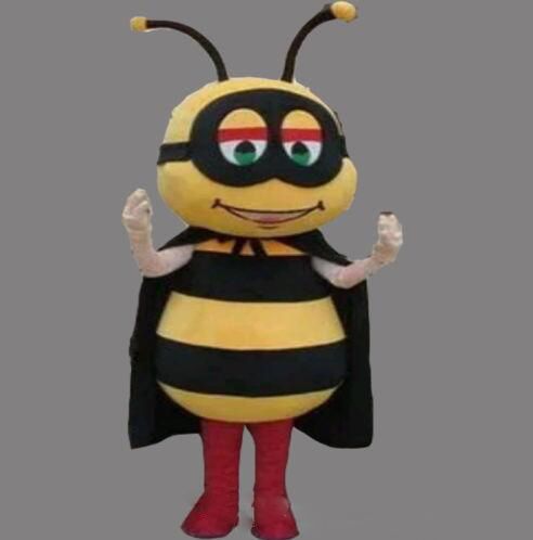 Advertising Bee Hornet Mascot Costume Suits Adults Cosplay Party Game Dress 2019