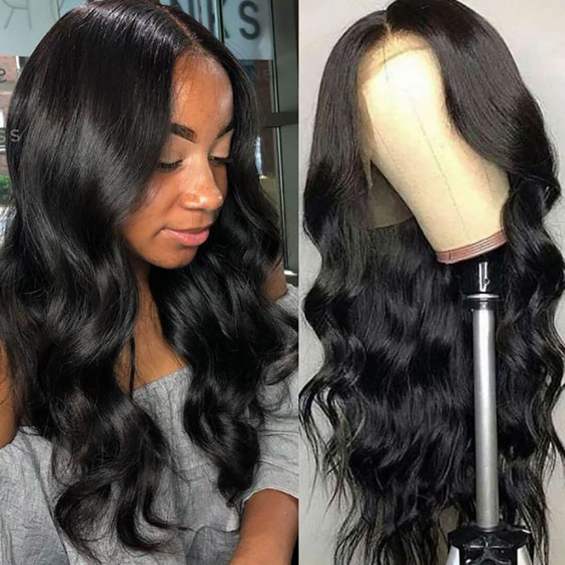 360 lace frontal wig human hair
