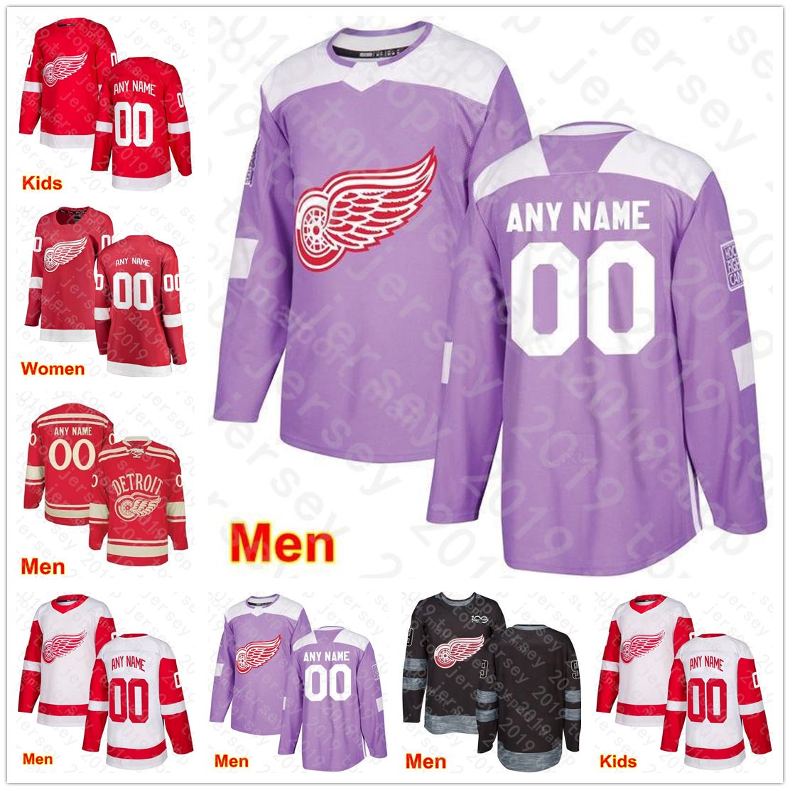 womens red wings winter classic jersey