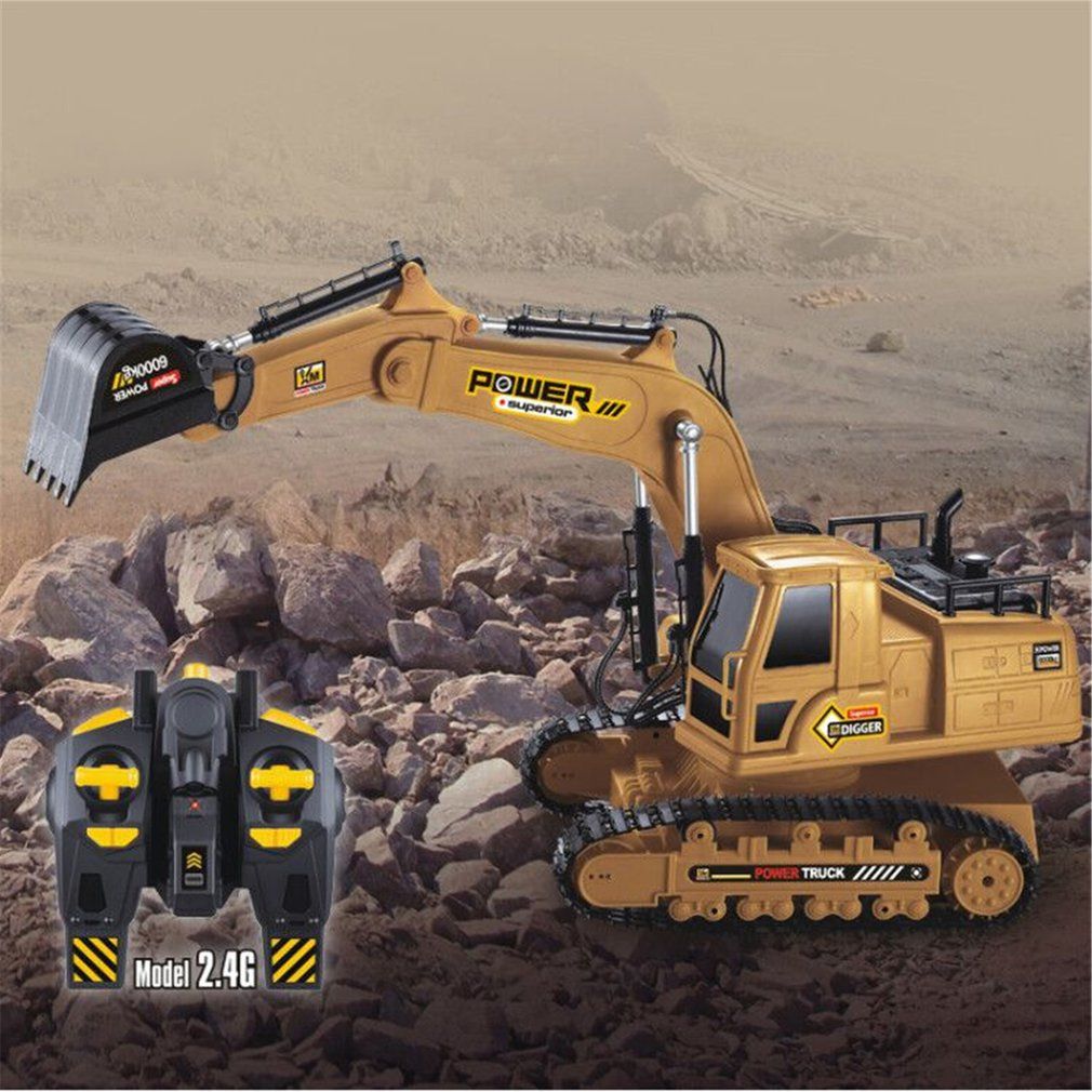 the most popular remote control engineering car of 2019 excavator