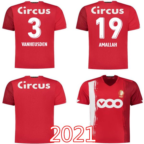 2020 20 21 Standard Liege Soccer Jerseys Home Limbombe 2020 2021 R Standard De Liege Vanheusden Laifis Cimirot Emond Carcela Football Shirts From Football1718 12 46 Dhgate Com
