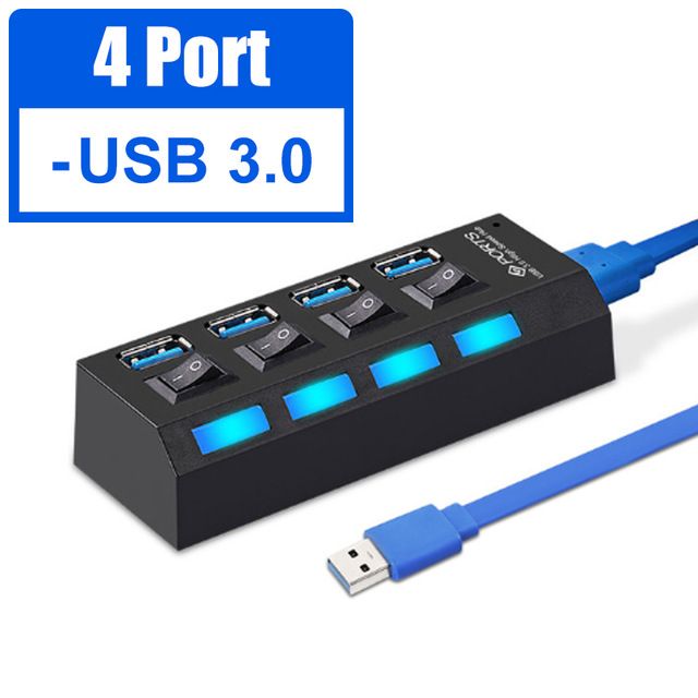 4 포트 USB 3.0.