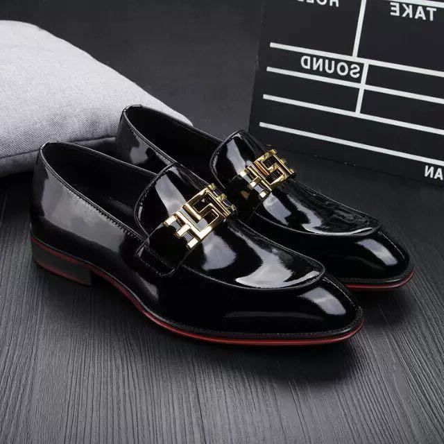 mocasines charol hombre
