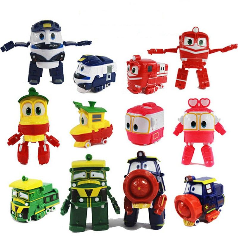 robot trains toys