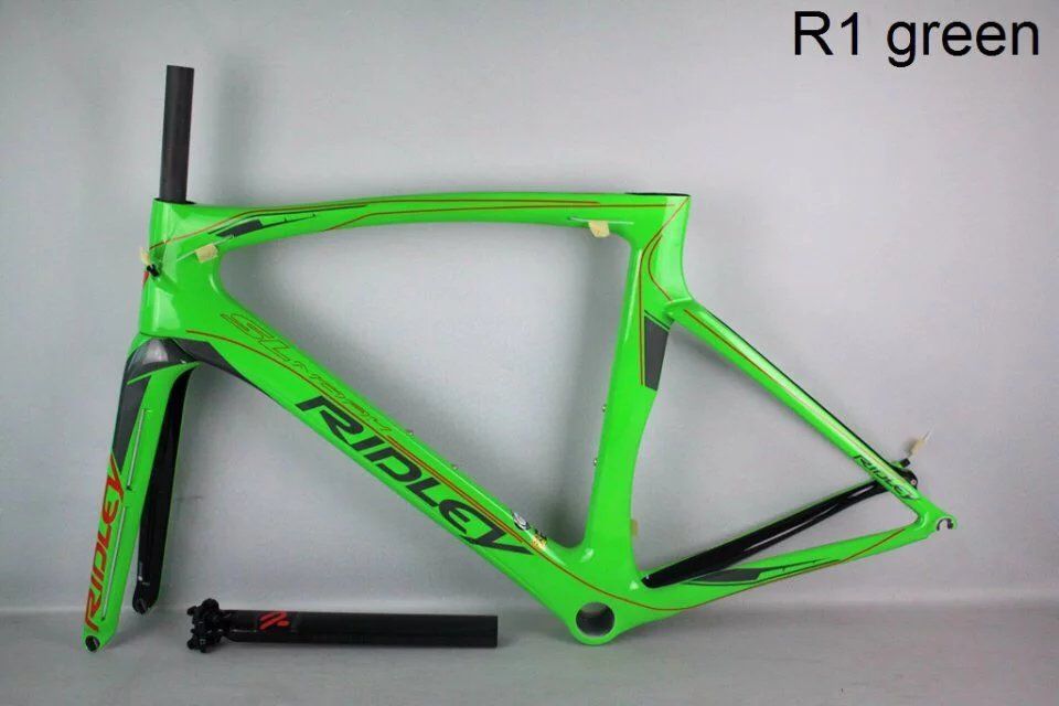 Ridley Carbon Road Bicycle Frame R1 Green - Ridley Road