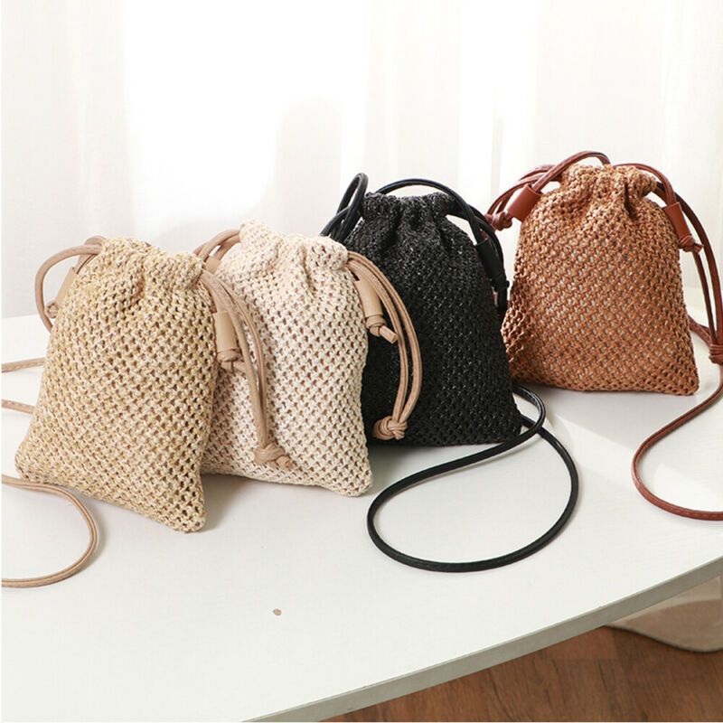 wicker beach tote