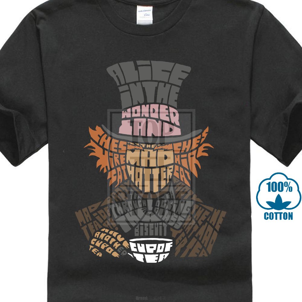 camiseta alicia en el pais de las maravillas