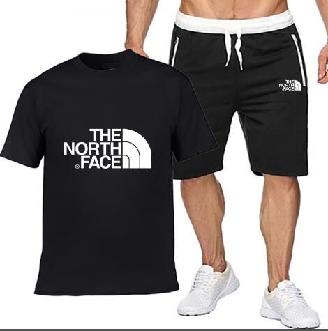 north face shorts and shirt set