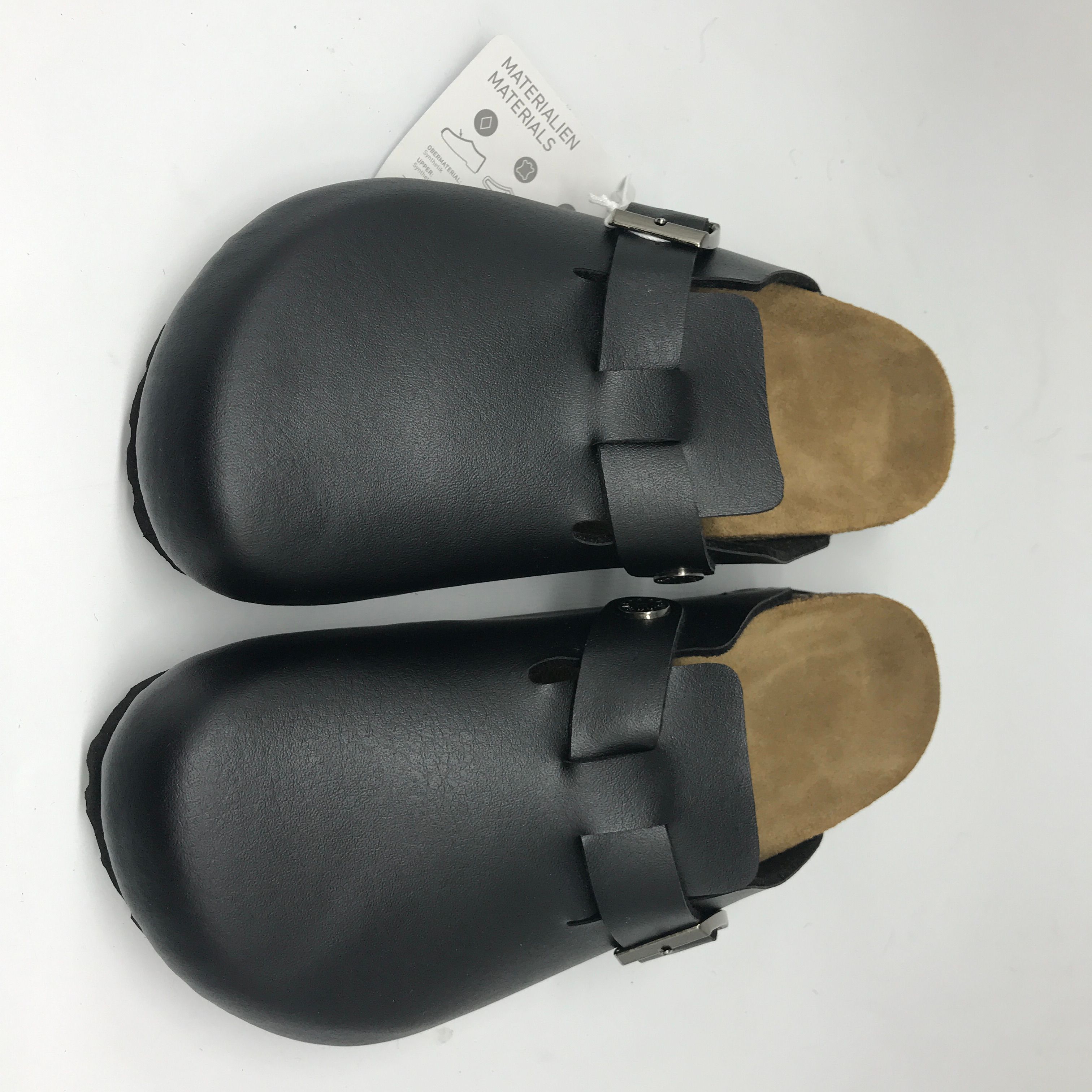 Hot Sale Clogs For Women u0026 Men PU Leather Made Boston Clogs Slippers Unisex  Berks Soft Footbed Clog Solid Color From Dongzhi11, $54.01 | DHgate.Com
