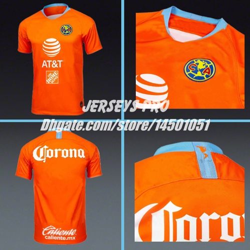 club america jersey naranja