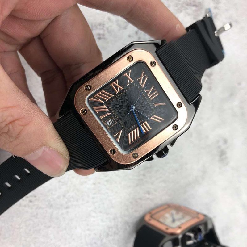 Acquistare Moda Amanti Uomini Donne Orologi Da Donna Coppia Gold Square Top  Marca Orologio Al Quarzo Di Marca Roma Numeri Orologi Da Polso Uomo Donne  Di Natale Regali Di Natale San Valentino