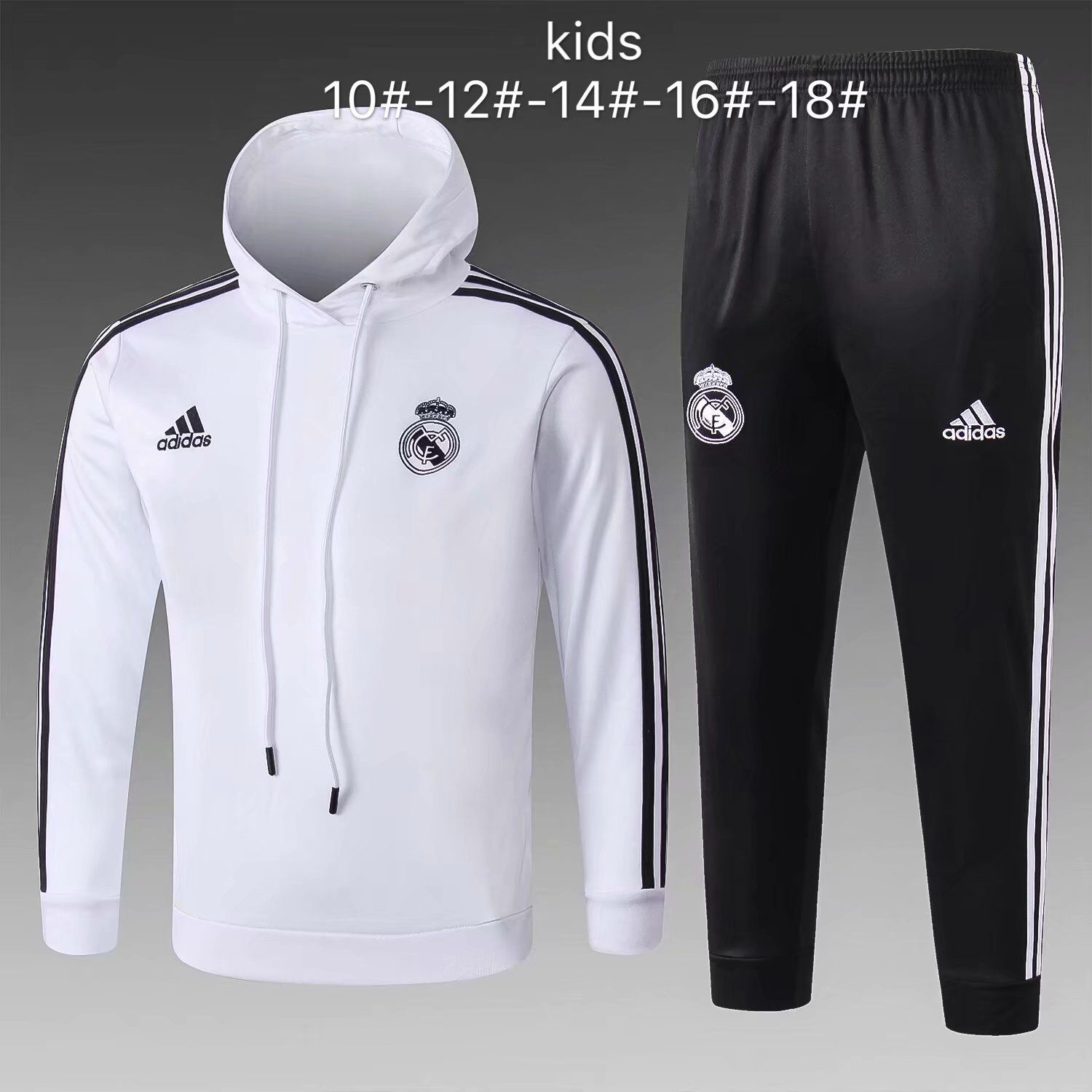 real madrid youth hoodies
