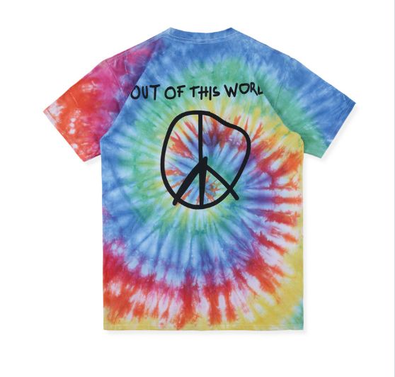 camiseta travis scott tie dye