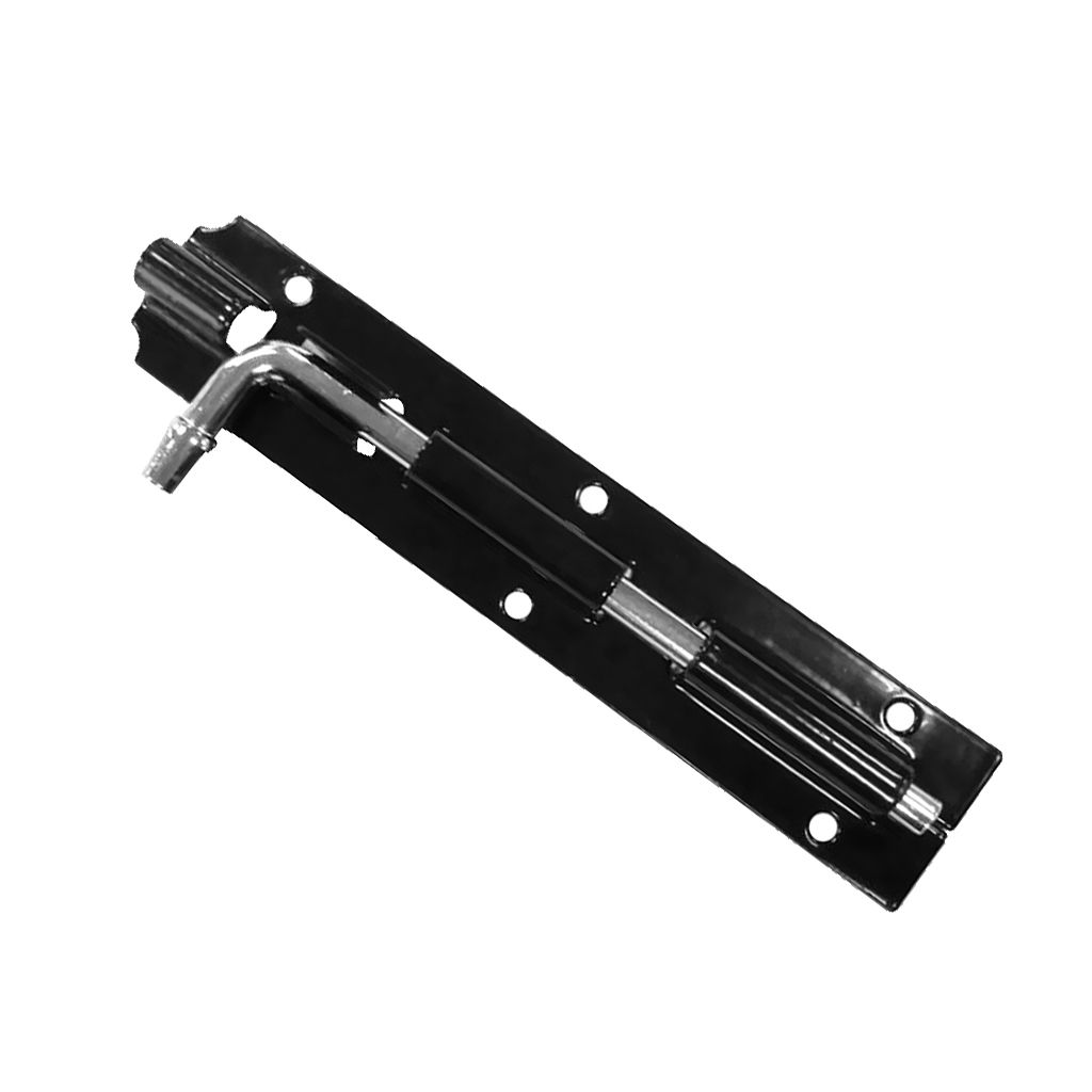 Black Iron Garden Gate Latch Shed Door Tower Barrel Bolt Slide Lock Hardware From Gralara 6 8 Dhgate Com