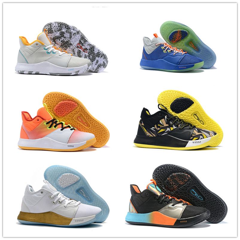 Nike PG3 NASA EP Paul George Three Generations Basketball Shoes Astronaut  co-branded color matching men's sneakers | Lazada PH