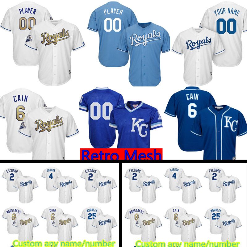 kansas city royals custom jersey