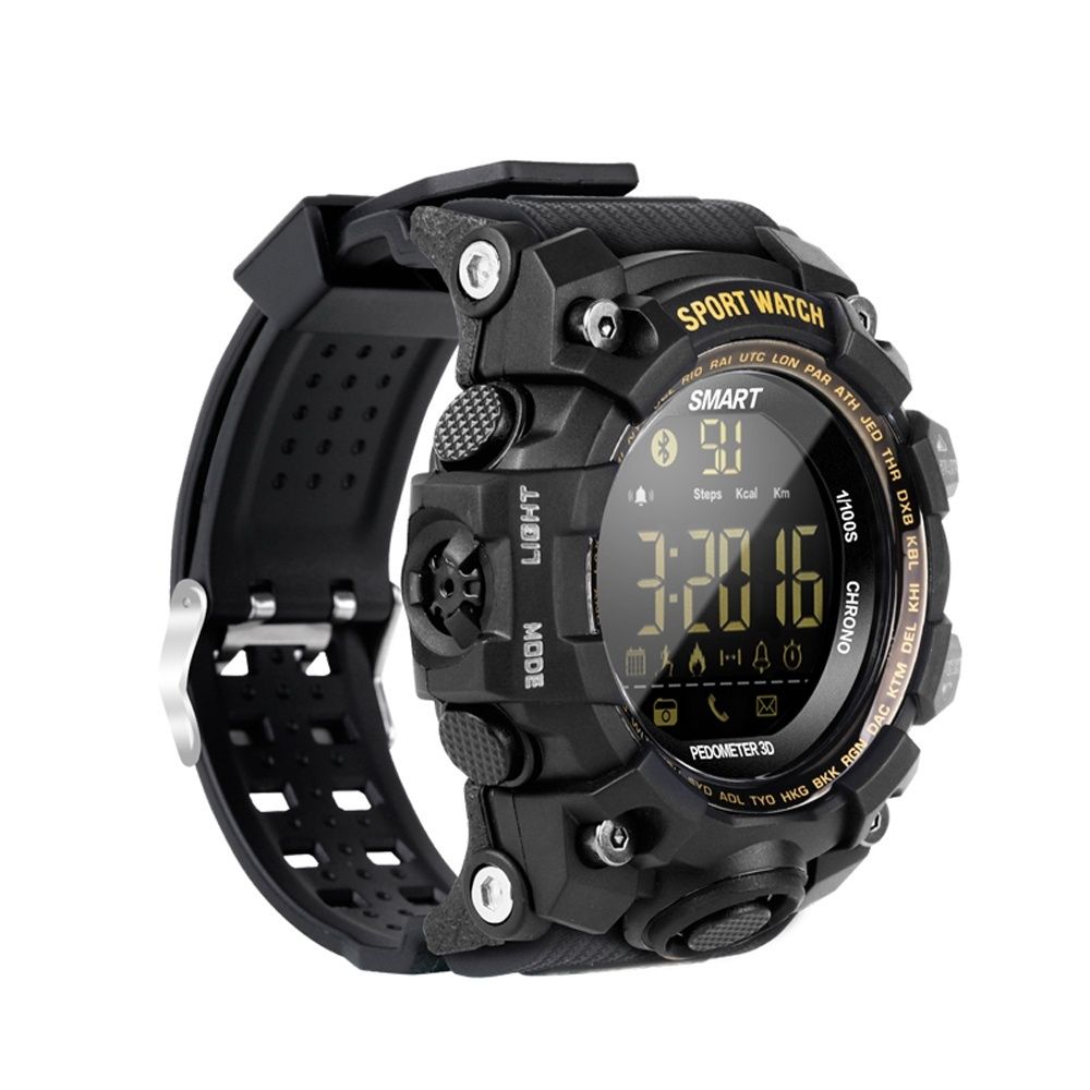 Suministro Al Por Mayor EX16S Sport Bluetooth Reloj Inteligente IP67  Impermeable Podómetro Smartwatch Reloj Despertador Cronómetro Largo Standby  Reloj Inteligente De Hfinterchina, 16,98 € | Es.DHgate.Com
