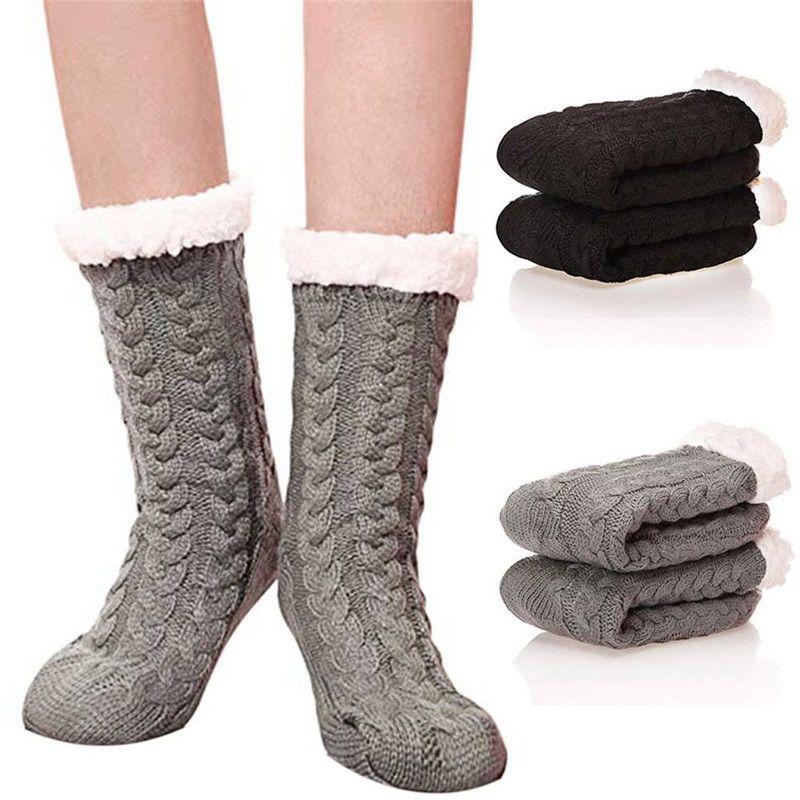 2020 Stockings Ladies Winter Super Soft Warm Comfortable Fuzzy Wool