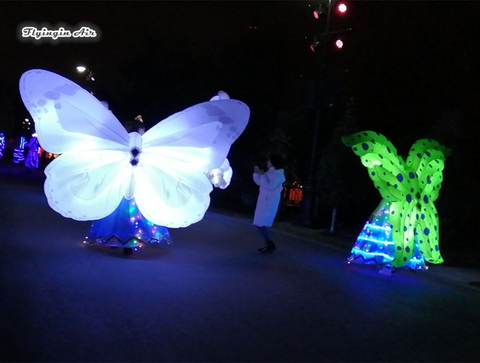 2021 Stage And Parade Performance Walking Inflatable Butterfly Clothing