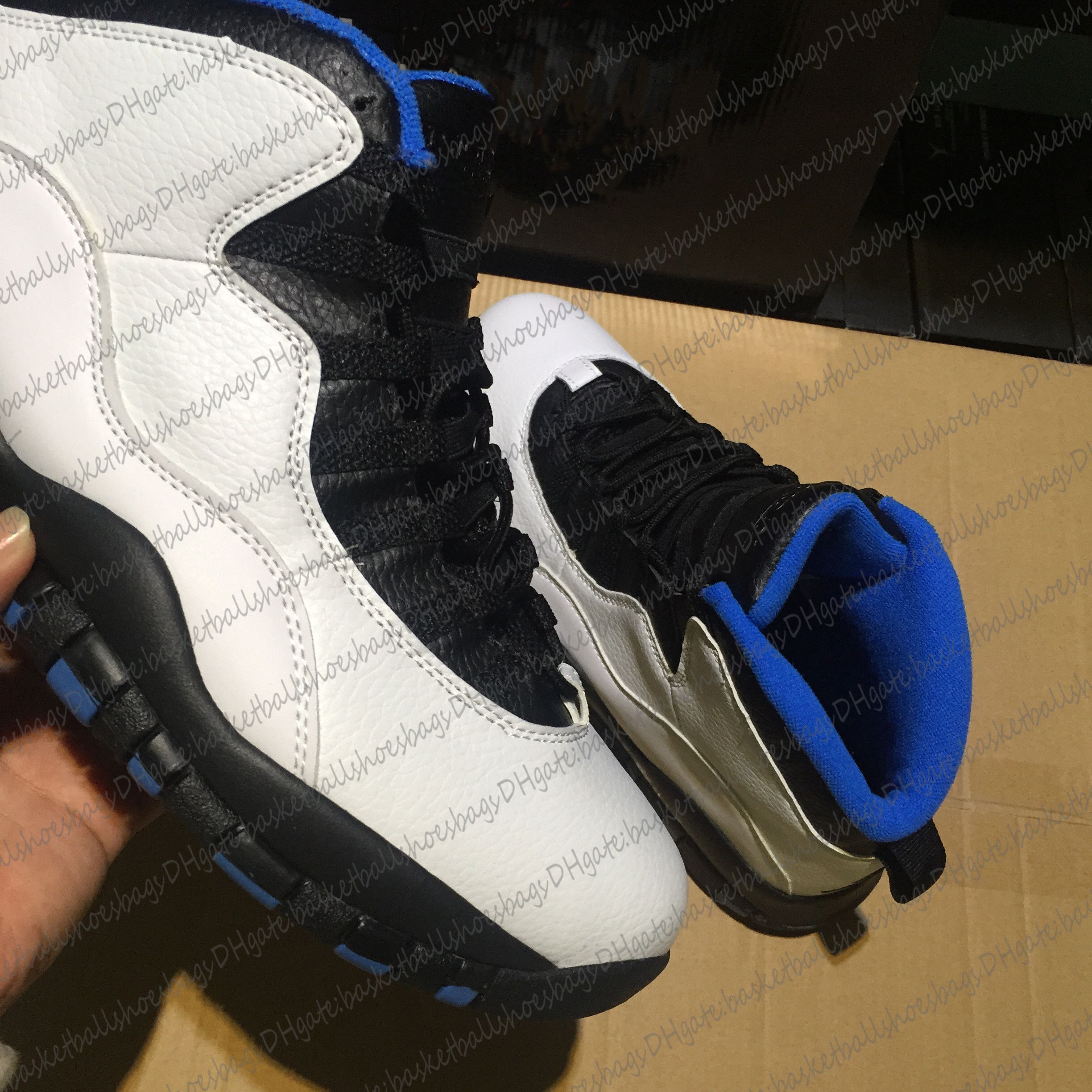 blue and black 10s