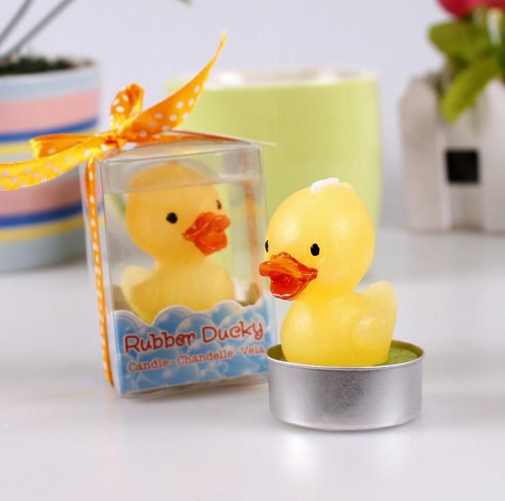 Baby Shower Party Favor Candle Rubber Duck Candle Baby Shower