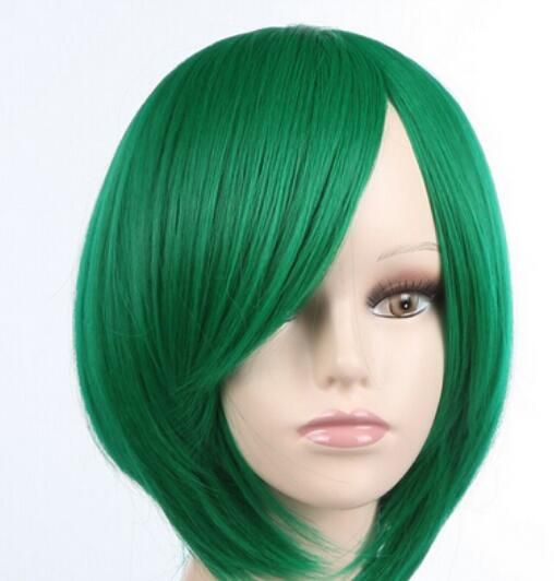 womens green wig