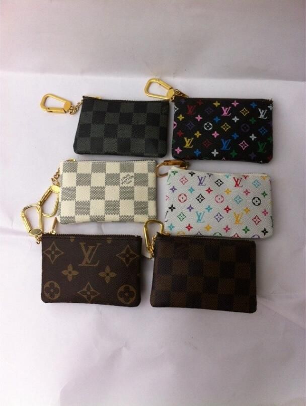 Designer coin on sale pouch keychain