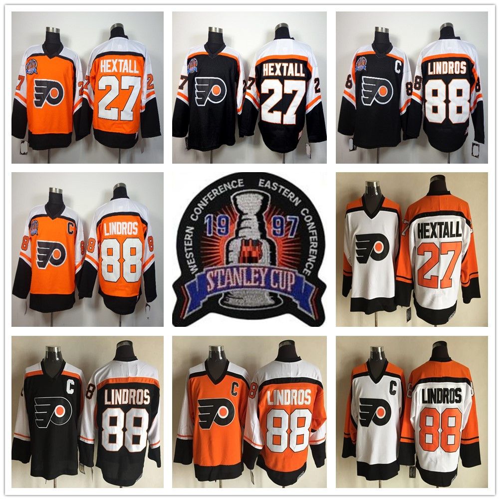 hextall flyers jersey