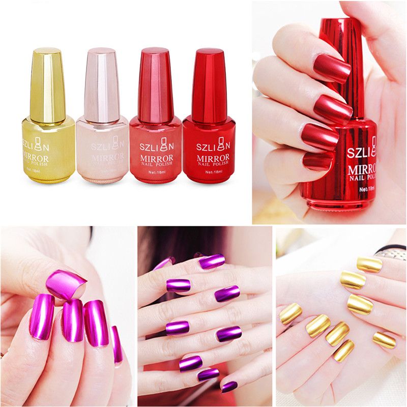 Color Changing Nail Polish Nail Polish Mirror Surface Stainless Steel Color Metal Bright For Art Glow In The Dark Nail Polish Nail Polish Colors From Jiaogao 24 62 Dhgate Com