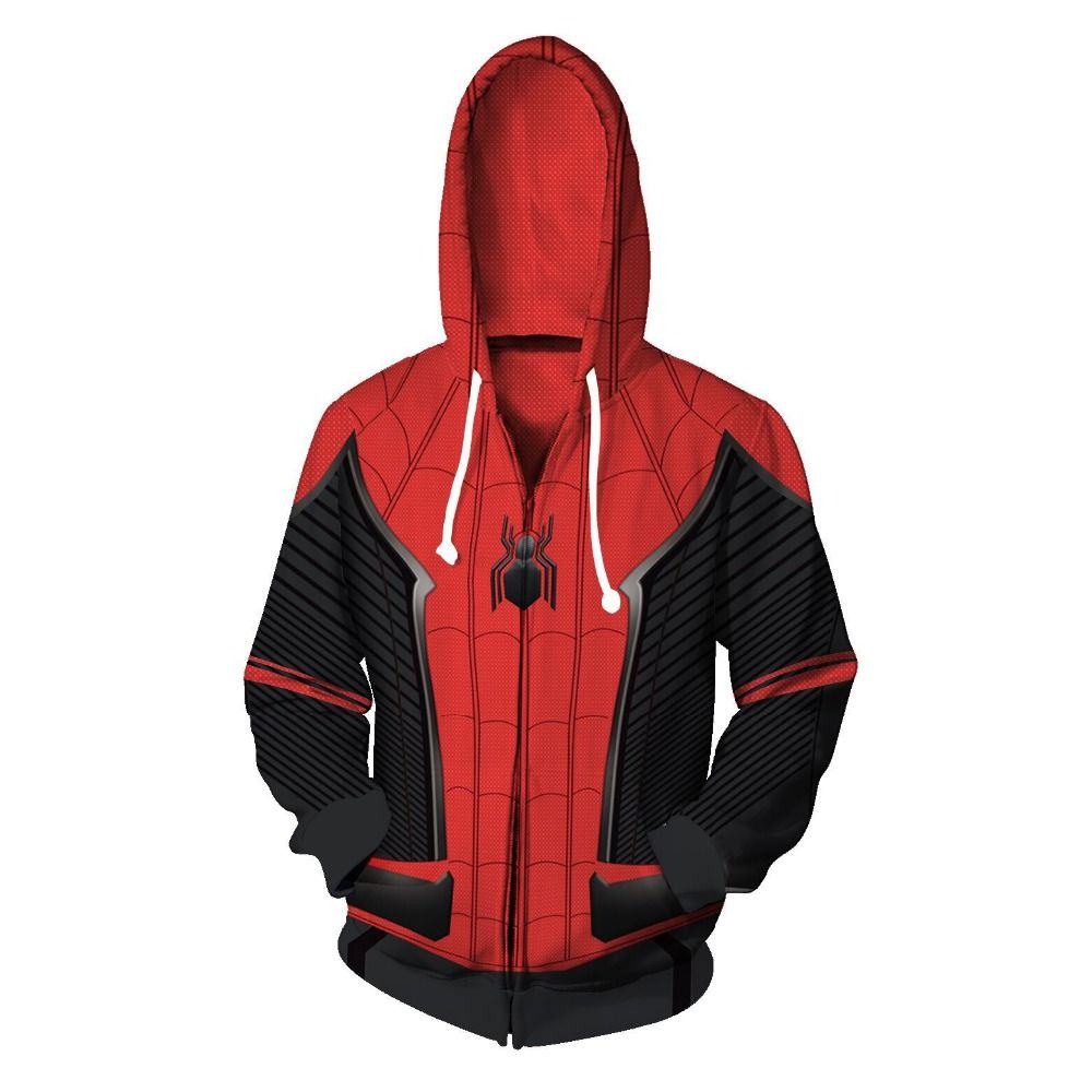 sudadera de spiderman