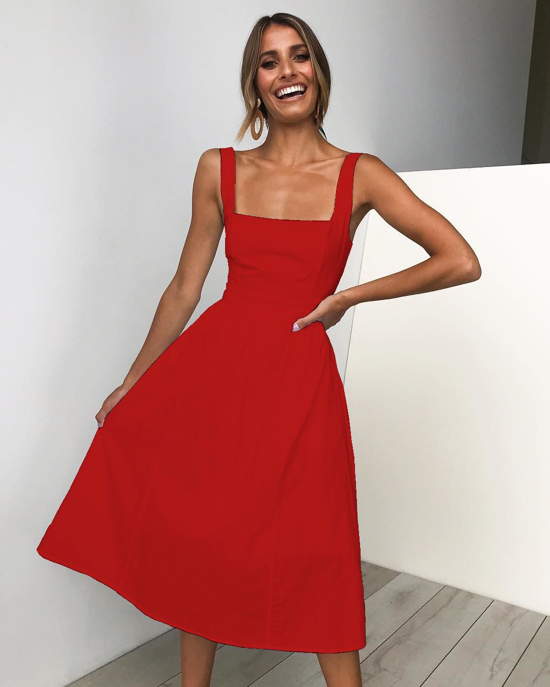 mid calf dresses for summer