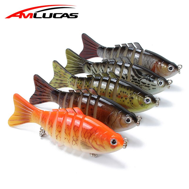 Fish Bait Hard Baits 10cm 15.6g Lifelike Body Multi Knot Fishing Routes