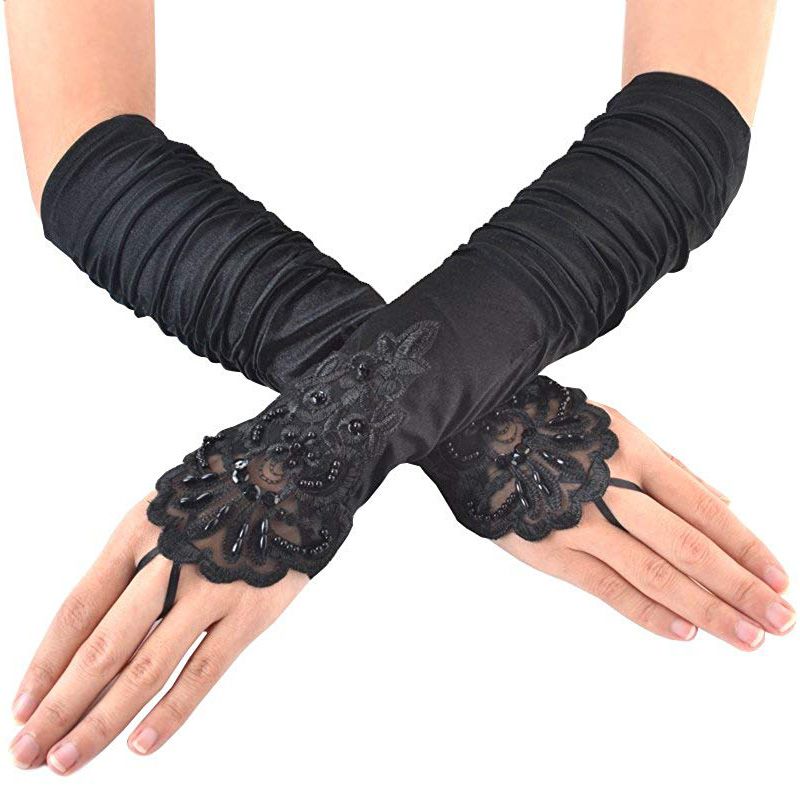 female fingerless gloves