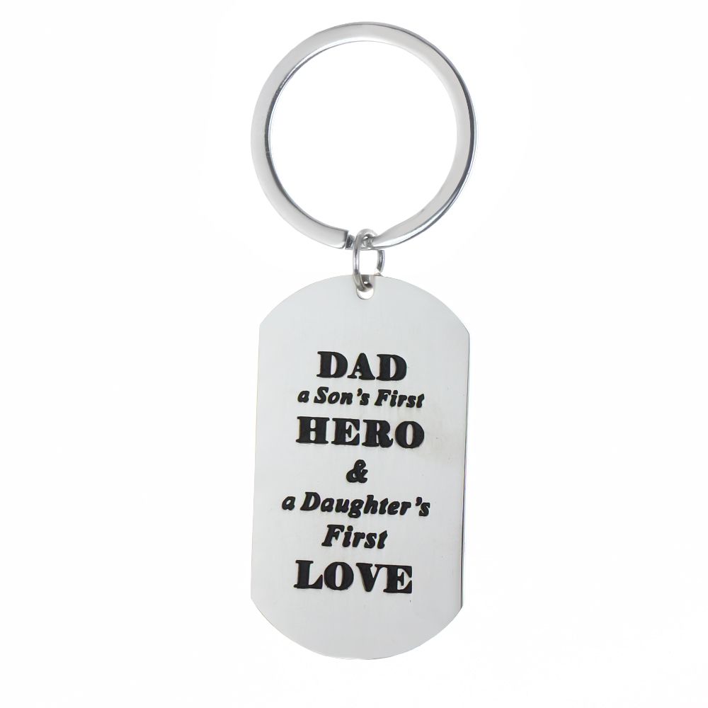 daddy a daughter's first love keyring