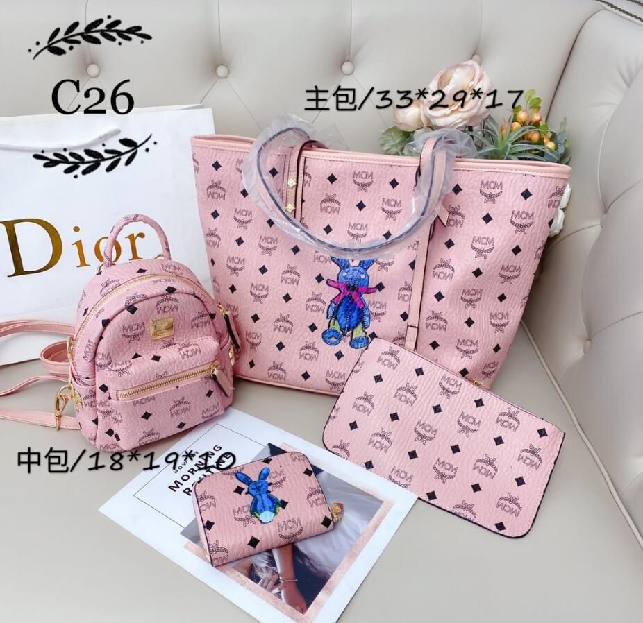 Best Selling Three Piece Tote 2020 Famous Designers Womens Handbag New Letter Shoulder Bag High ...